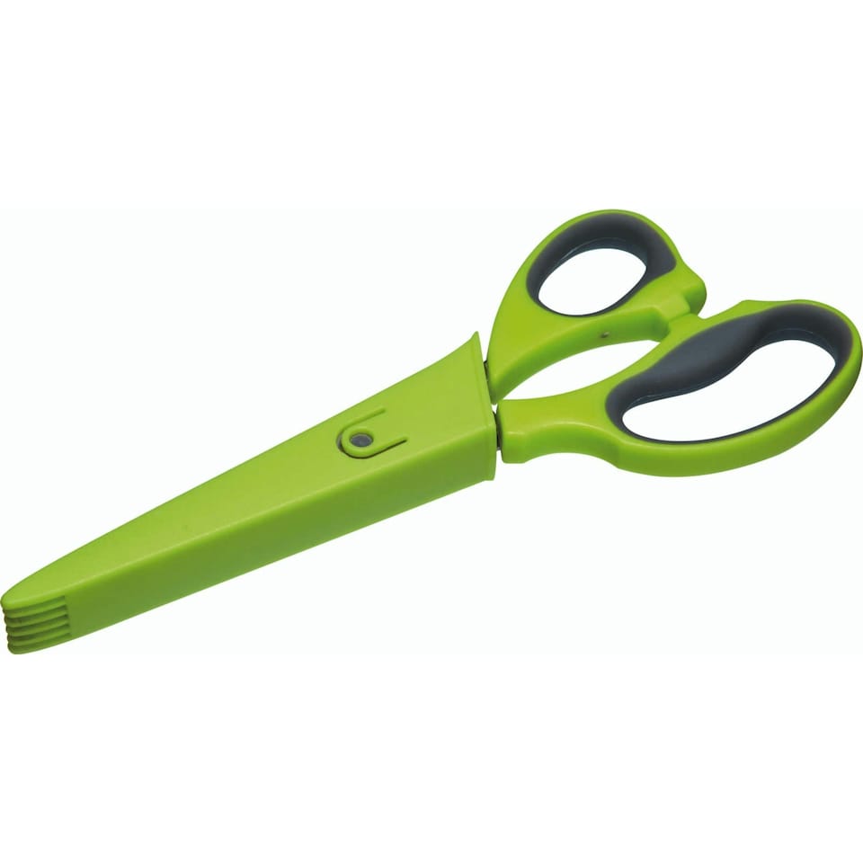 image 1 of KitchenCraft Herb Scissors Green 19cm