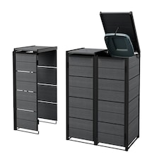 Keter 240L Bin Hideaway Extension - Grey