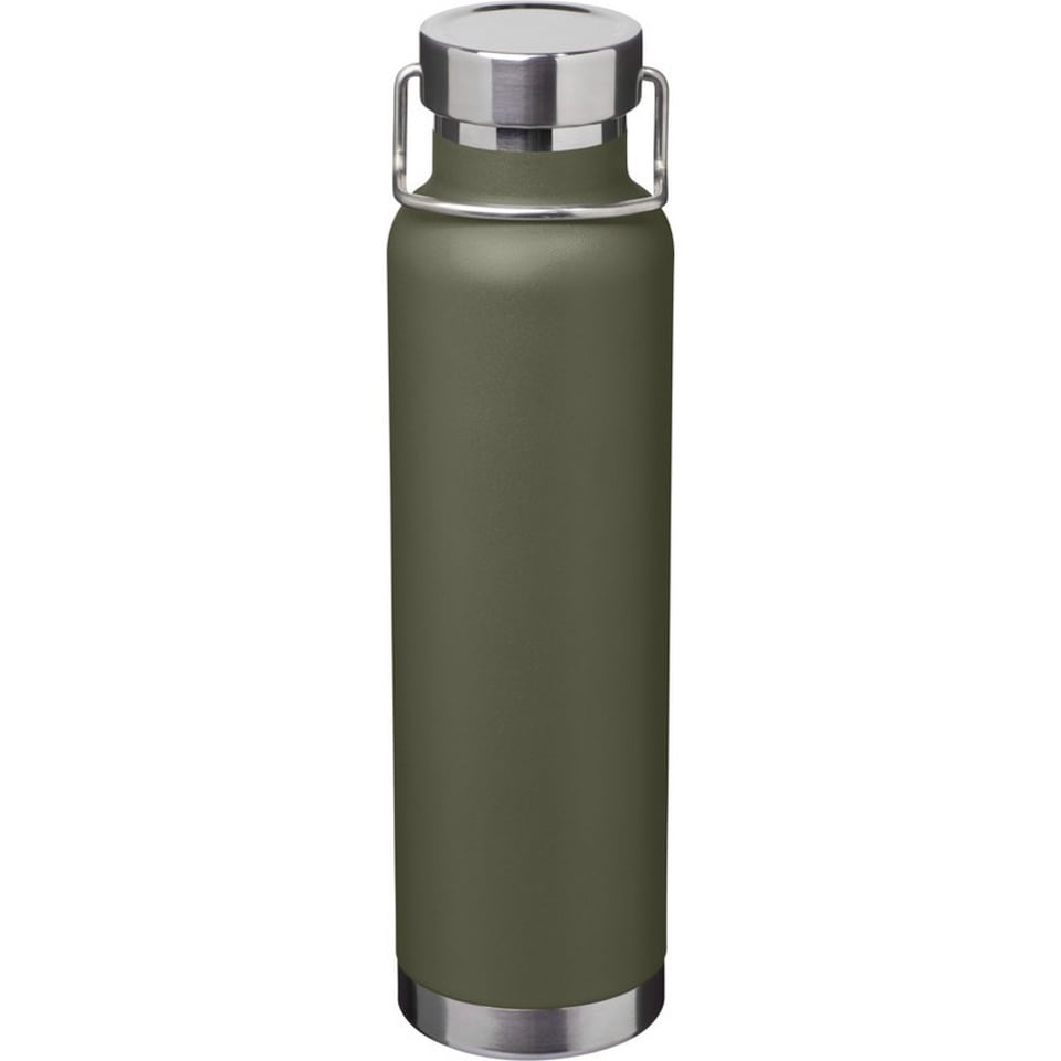 image 1 of Floso Thor Stainless Steel 650ml Insulated Water Bottle | Green | Forest Green | 1