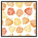 image 1 of Hand drawn boho spring pattern (Picutre Frame) Black | XS