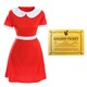 image 1 of Spoilt Golden Ticket Winner Costume, Dress & Ticket Red | XL