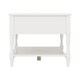 image 4 of Stratford 2 Drawer Coffee Table - L58 x W100 x H47 cm - White