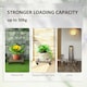 image 5 of Outsunny 2 Pack Plant Stand with Wheels Flowerpot Holder Indoor & Outdoor Use