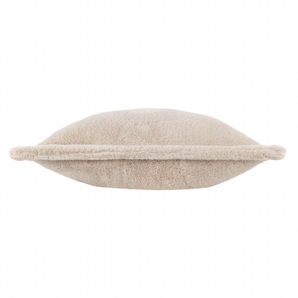 image 1 of Furn Kallu Faux Fur Cushion | Cream | Natural | 45 x 45cm | 1