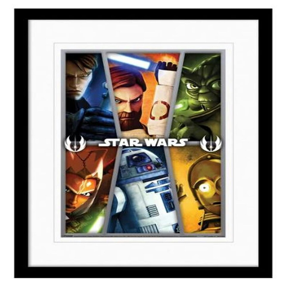 CLONE WARS (COLLAGE) - MEMORABILIA RANGE - DMP13658P
