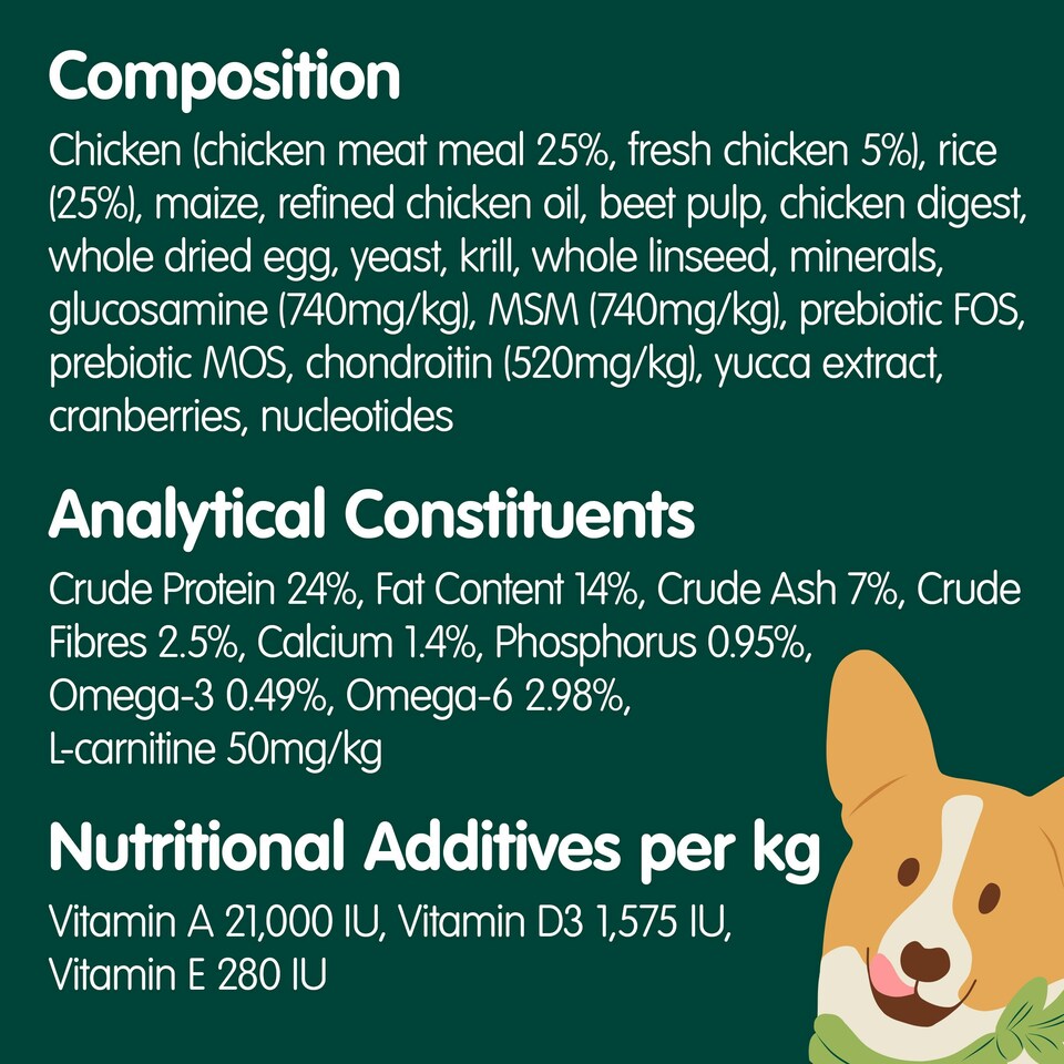 image 1 of Arden Grange Large Breed Adult Dog Food With Fresh Chicken and Rice - 2kg