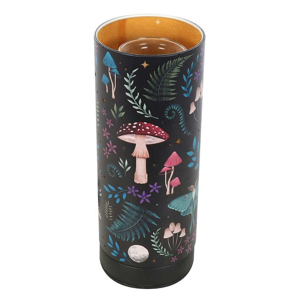 image 1 of Something Different Dark Forest Electric Aroma Lamp - Black/Multicoloured - One Size