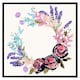 image 2 of Beautiful reath (Picture Frame) Grey | L