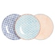 image 1 of Nicola Spring 15 Piece Hand-Printed Tea Set - Blue