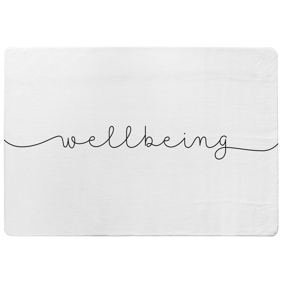image 1 of Text Wellbeing Designer Rug | Multi