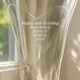 image 2 of Personalised Large Hand Cut Diamond Effect Heart Vase