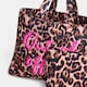 image 2 of OHS Out of Office Beach Bag with Pouch Towelling Shoulder Tote Bag
