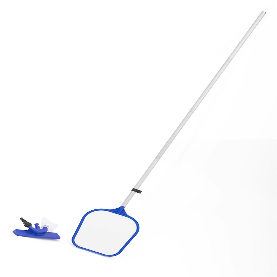 image 1 of Flowclear Pool Accessories Set Maintenance Cleaning Repair Thermometer Test Kit