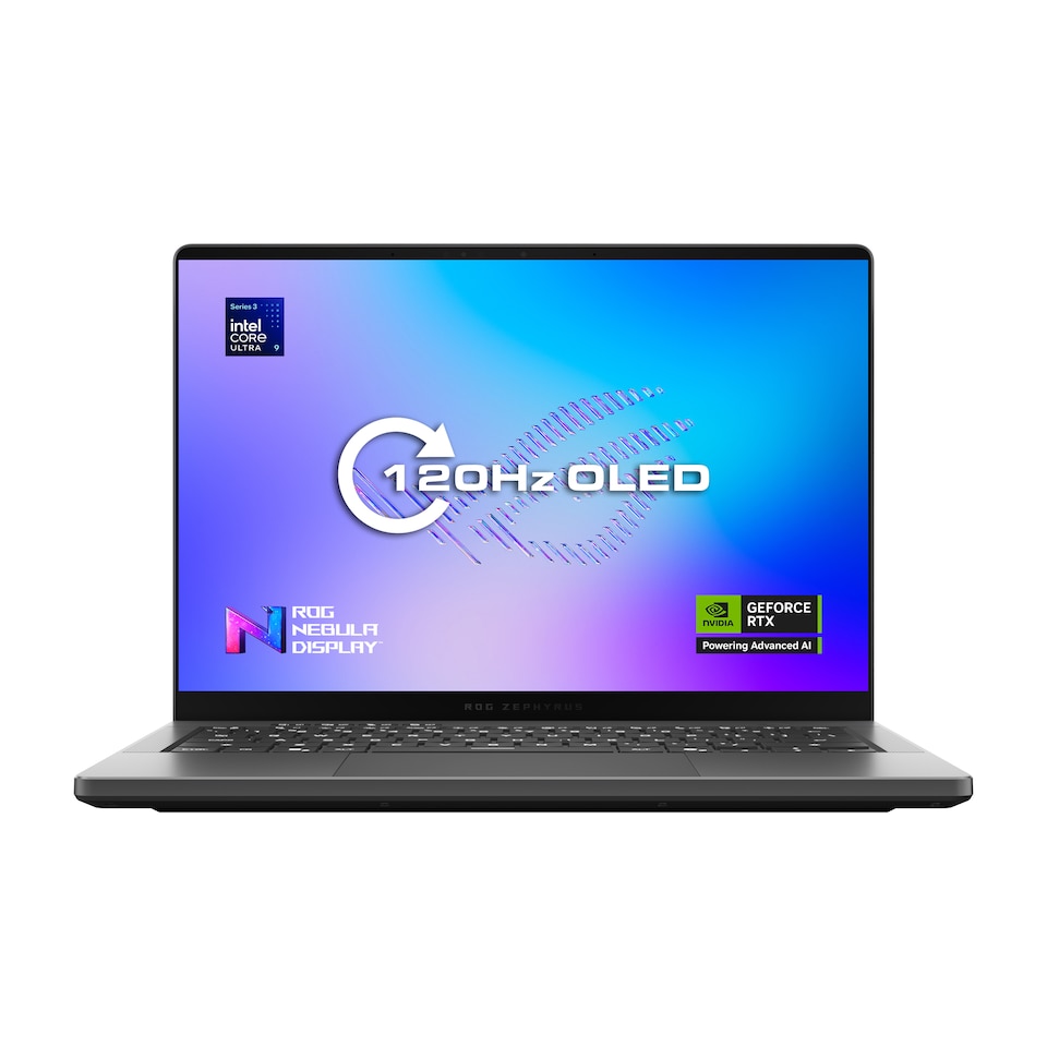 ASUS ROG Zephyrus G14 (2026) - Intel Core Ultra 9 386H, NVIDIA GeForce RTX 5080 16GB GDDR7, 32GB RAM 2TB SSD, Windows 11 Home, Eclipse Gray