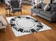image 2 of Decorative Floral Element Rug | Multi