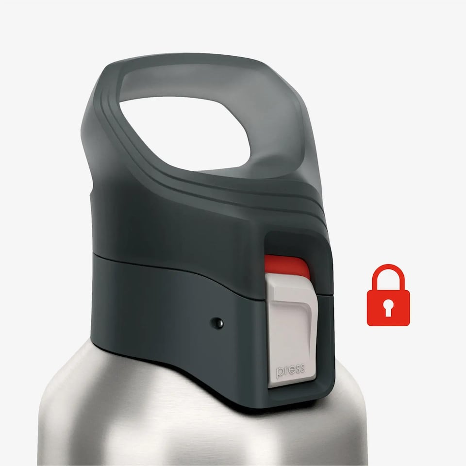 image 1 of Decathlon 900 0.8 L Insulated Stainless Steel Flask