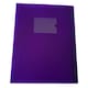 image 1 of A4 Purple Flexible Cover 80 Pocket Display Book