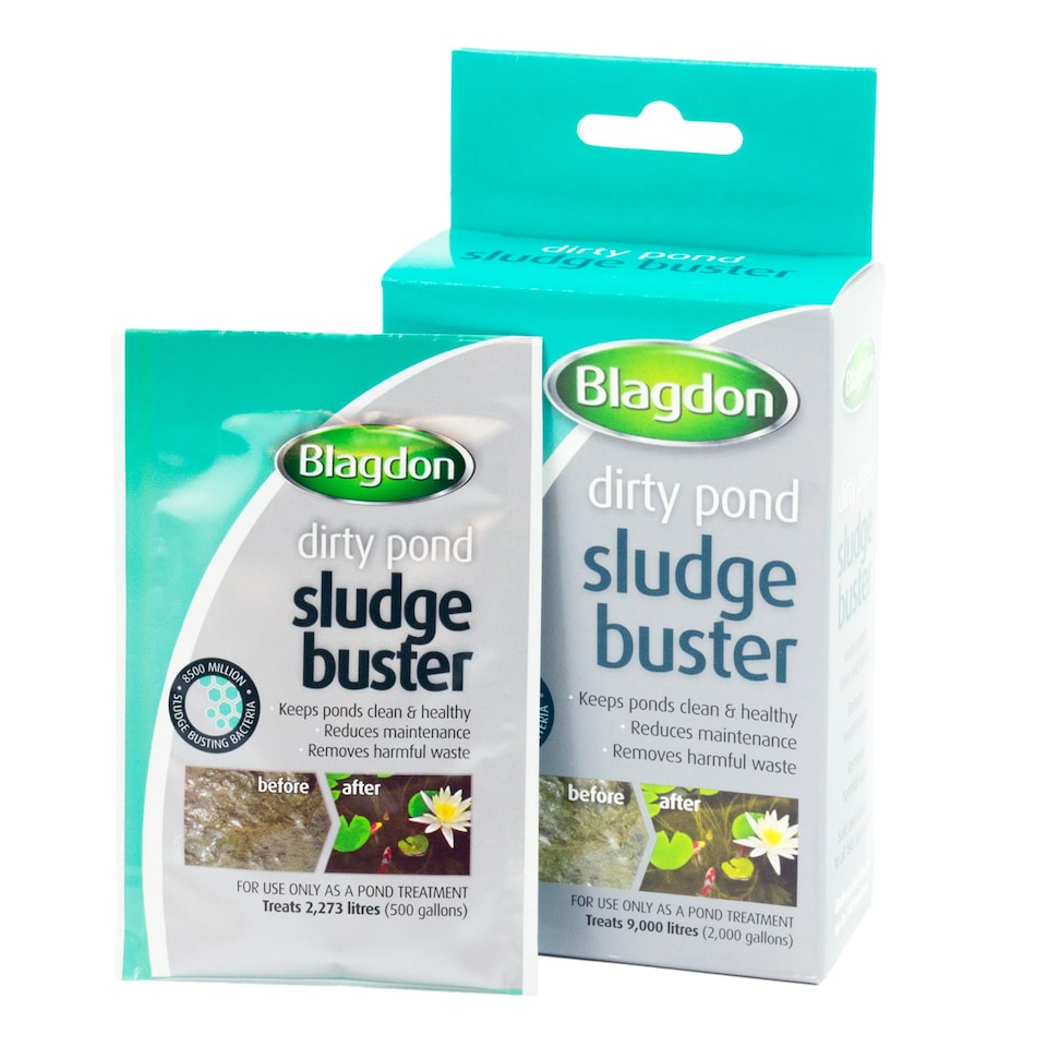 Blagdon Sludge Buster Pond Water Treatment - 4x Sachet