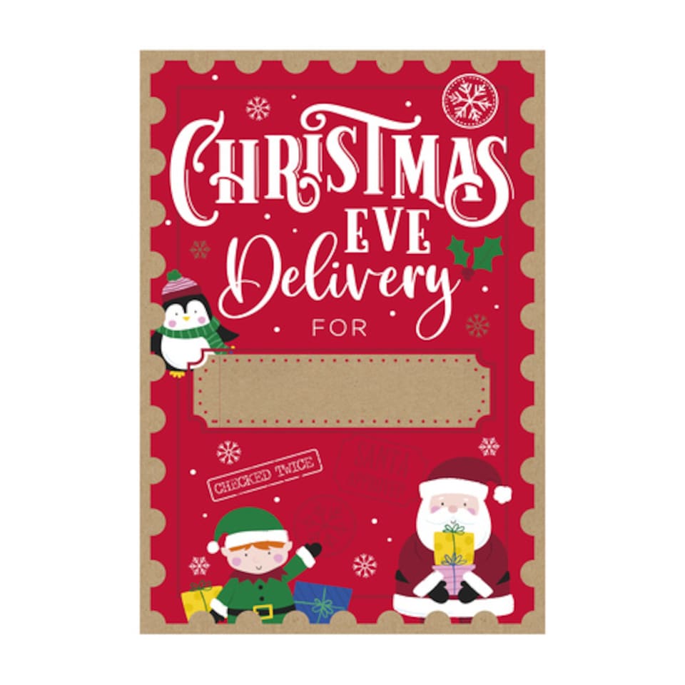 image 1 of Christmas Eve Personalisable Stackable Gift Boxes - Pack of 3