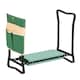 image 1 of Outsunny Garden Kneeler Foldable Seat Bench EVA Foam Pad with Tool Bag Pouch