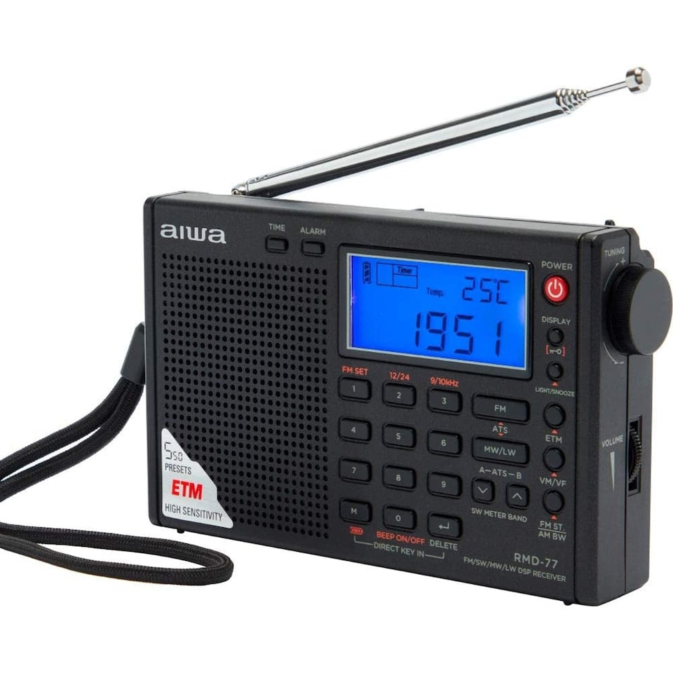 image 1 of Aiwa RMD-77 Radio  in Black