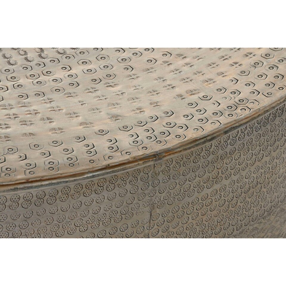 image 1 of Centre Table Home ESPRIT Golden Aluminium 90 x 90 x 47 cm