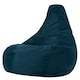 image 3 of Icon Dalton XL Jumbo Cord Recliner Bean Bag, Teal