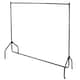 image 5 of House of Home Heavy Duty Clothes Rail 4ft Long x 5ft Tall Black Quality Metal Stand Rack | Black