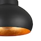 image 3 of EGLO Mogano 2 Ø280 Black/Gold Ceiling Light