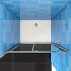 image 6 of Aica Bathrooms 1700x1850mm Sliding Shower Enclosure Shower Screen WalK In Glass Door Cubicle | Chrome