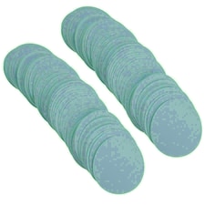 75mm Ceramic Abrasive Sanding Polishing Discs Hook And Loop 320 grit 200pc