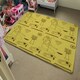 image 4 of Pattern of Egyptian hieroglyphics (Rug) Yellow | XL: 160x230cm