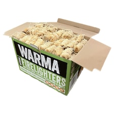 Warma Natural Eco Wood Wool Firelighters - 200 Pieces