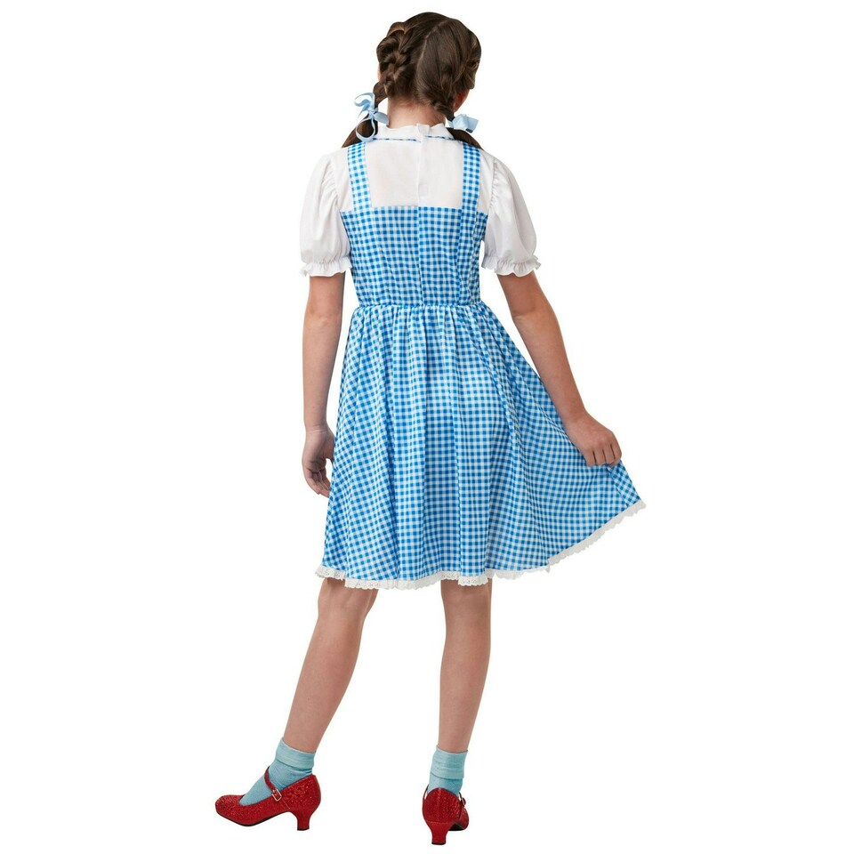 image 1 of Wizard Of Oz Childrens/Kids Dorothy Costume - Blue/White - 5-6 Years Blue | 5