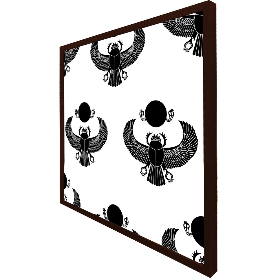 image 1 of Scarab silhouette (Picture Frame) Brown | L
