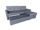 image 7 of The Savona 3 Seater Storage Sofa in Grey or Silver | Grey | One Size