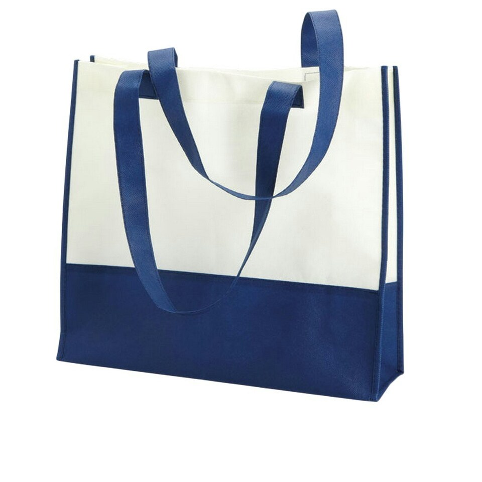 image 1 of MidOcean Vivi Non-Woven Shopper Bag - Blue - One Size Blue