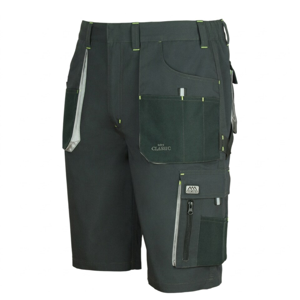 image 1 of Artmas Classic Grey Protective Work Shorts, 10 Storage Pockets, 600D Pocket Sections, 260gsm (38/40 Inch - 56 EU)