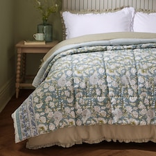 Wylder Annabelle Cotton Floral Quilted Bedspread