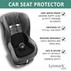 image 2 of Lynmark® Potty Training Car Seat Protector Cover for Spills, Nappy Leaks, and Accidents Black | 1 pack