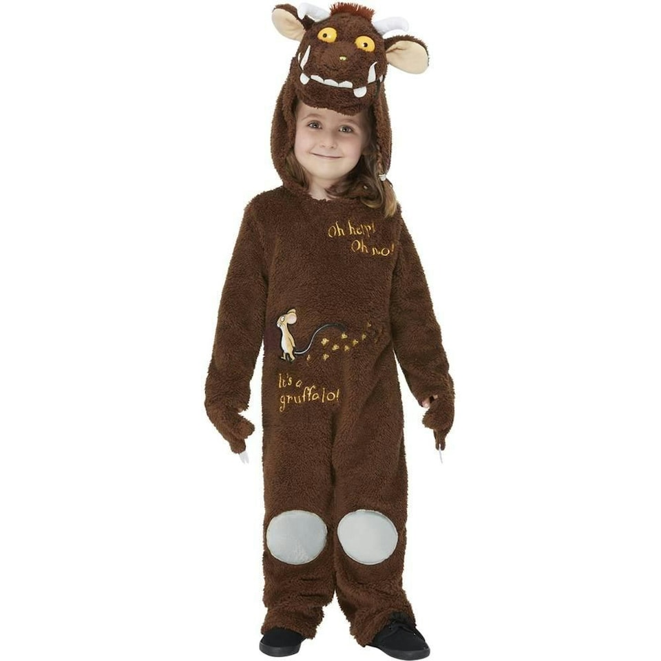 image 1 of The Gruffalo Childrens/Kids Deluxe Costume - Brown/White - 7-8 Years
