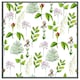 image 4 of Selection of laves & flowers (Picutre Frame) White | S