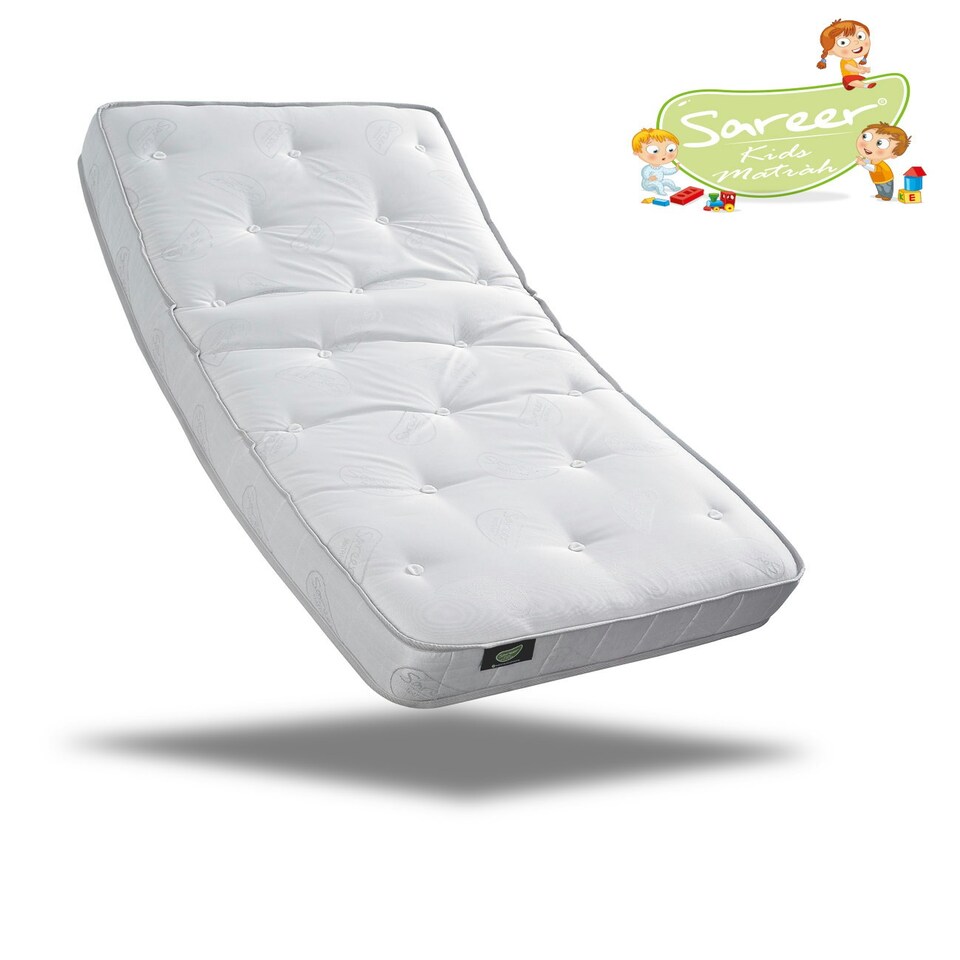 image 1 of Sareer Kids Aspire Pocket Sprung Mattress 3FT White | Single