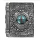 image 3 of Something Different Dragon Eye Resin Book Storage Box - Grey - One Size