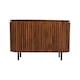 image 1 of Slatted Large 2 Doors Sideboard - Mango Wood - L40 x W135 x H85 cm Brown