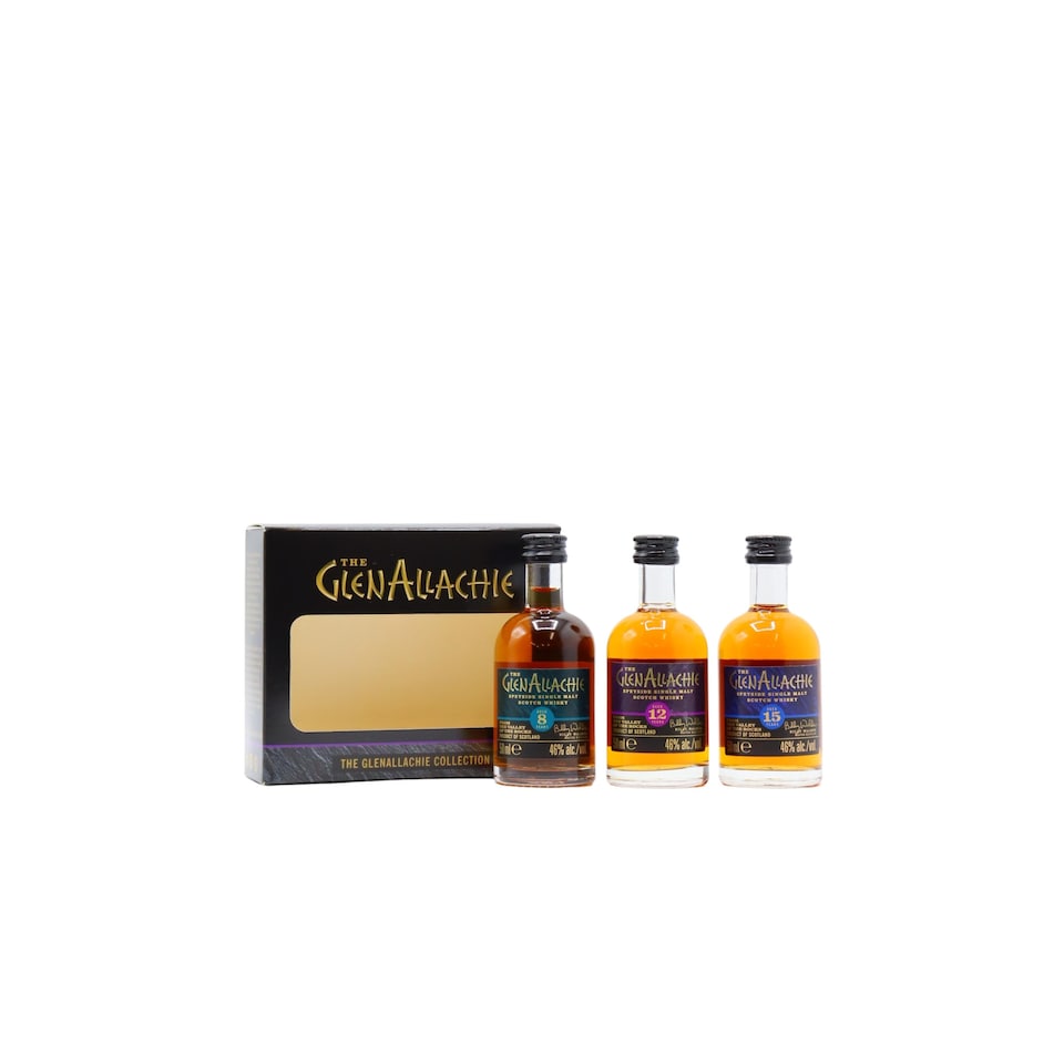 GlenAllachie - 2023 Edition Single Malt Scotch Whisky Miniature Gift Pack