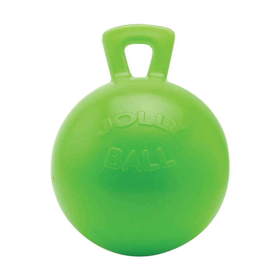 Horsemens Pride Jolly Ball Horse Toy - Apple Scented Green - 10in