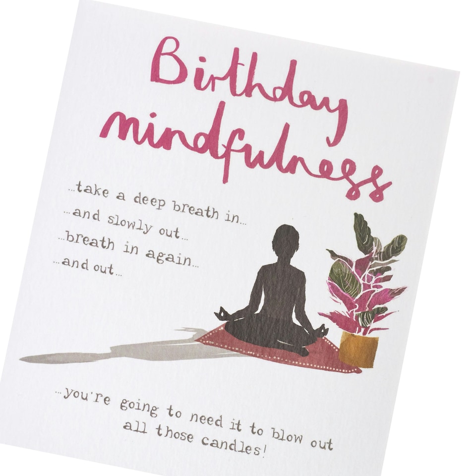 image 1 of Humour Birthday - Yoga Birthday Mindfulness