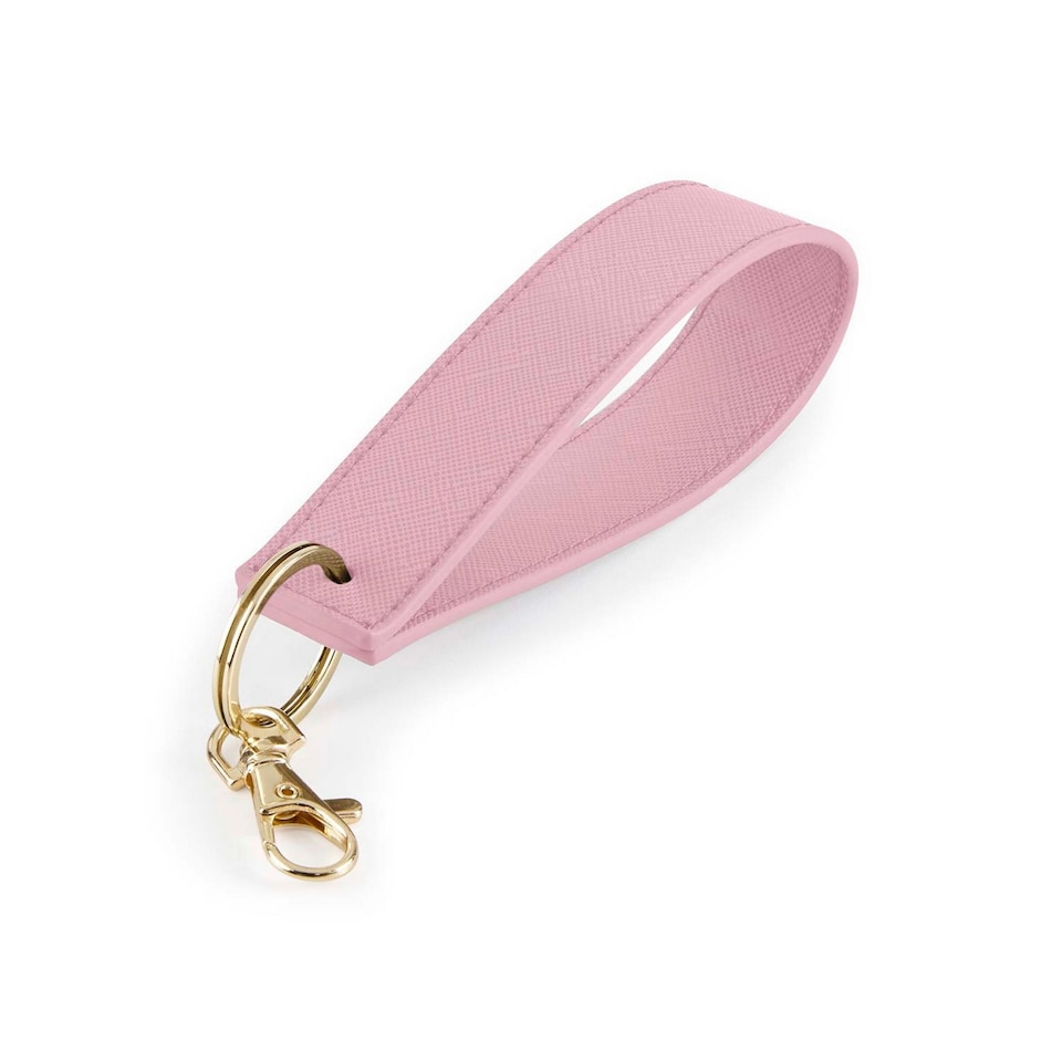 Bagbase Boutique Wristlet Keyring | Pink | Dusky Pink | 1