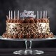 image 5 of 10Pcs Silver Candles - Birthday Cake Topper Silver